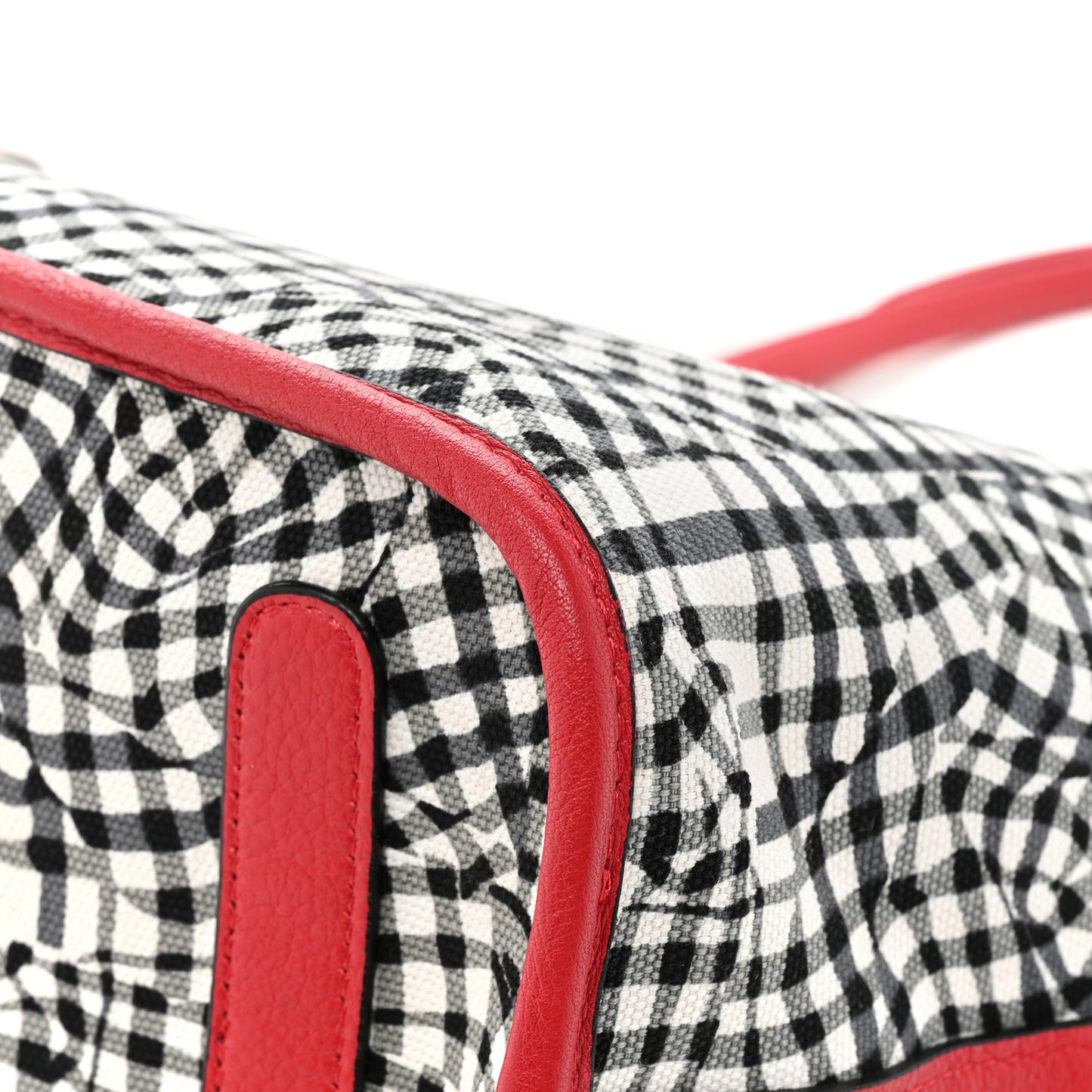 Visetos Medium Liz Reversible Shopper Tote Ruby Red