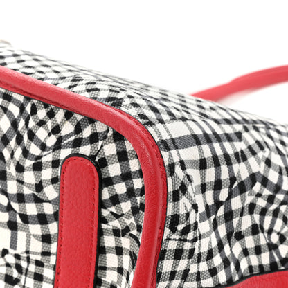 MCM Visetos Medium Liz Reversible Shopper Tote Ruby Red 25 of 26