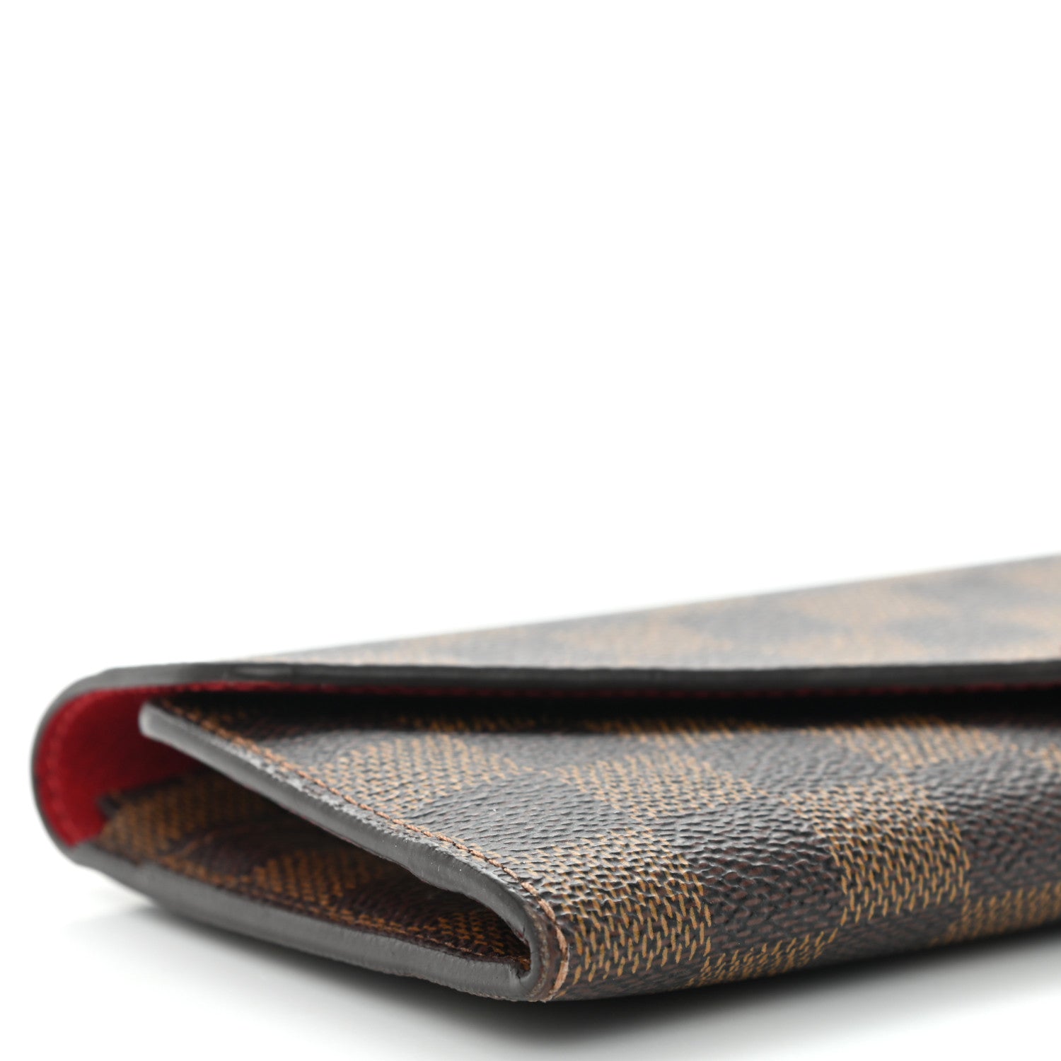 Louis Vuitton Damier Ebene Josephine Wallet Red 8 of 9