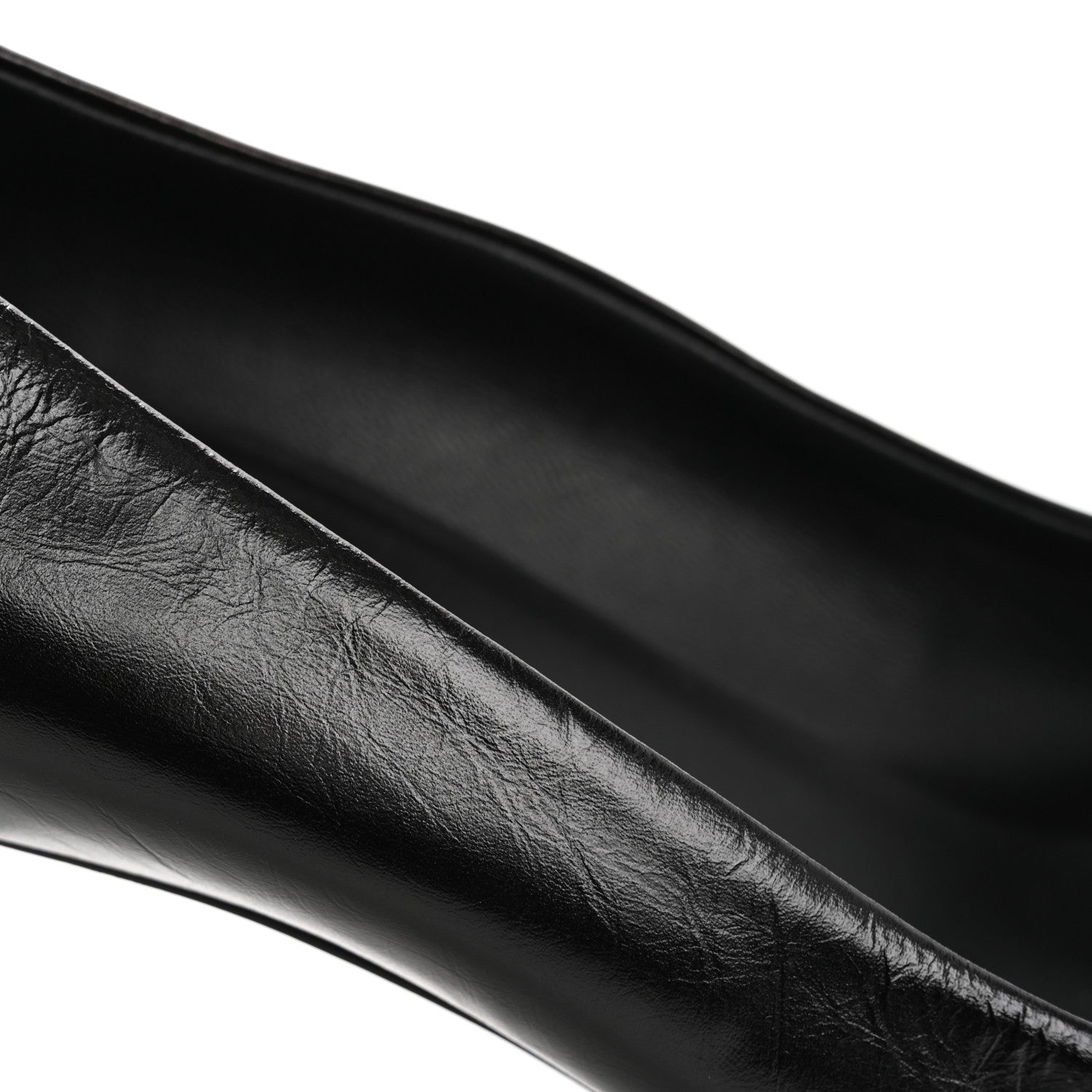 Chanel Calfskin Patent Cap Toe CC Pumps 40 Black White 10 of 10