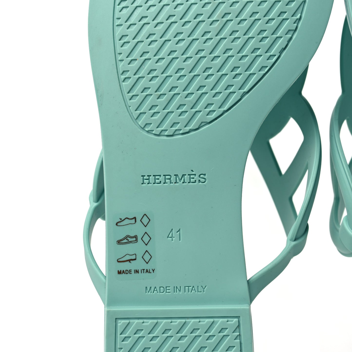 Rubber Womens Egerie Sandals 41 Vert Embrun
