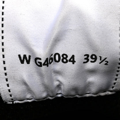 Chanel Cotton Womens CC Sneakers 39.5 White Black 9 of 9