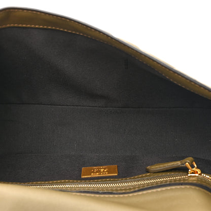 Fendi Nappa FF 1974 Embossed Baguette Avocado 5 of 10