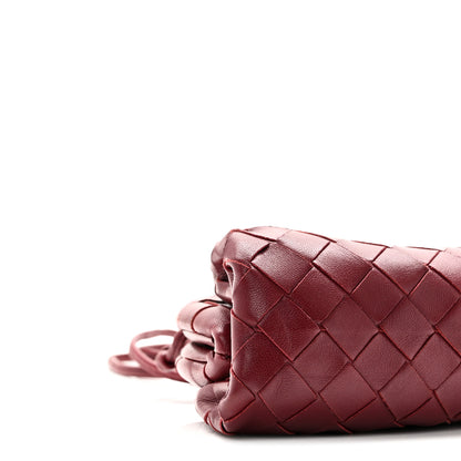 Bottega Veneta Nappa Intrecciato The Mini Pouch Bordeaux 8 of 9