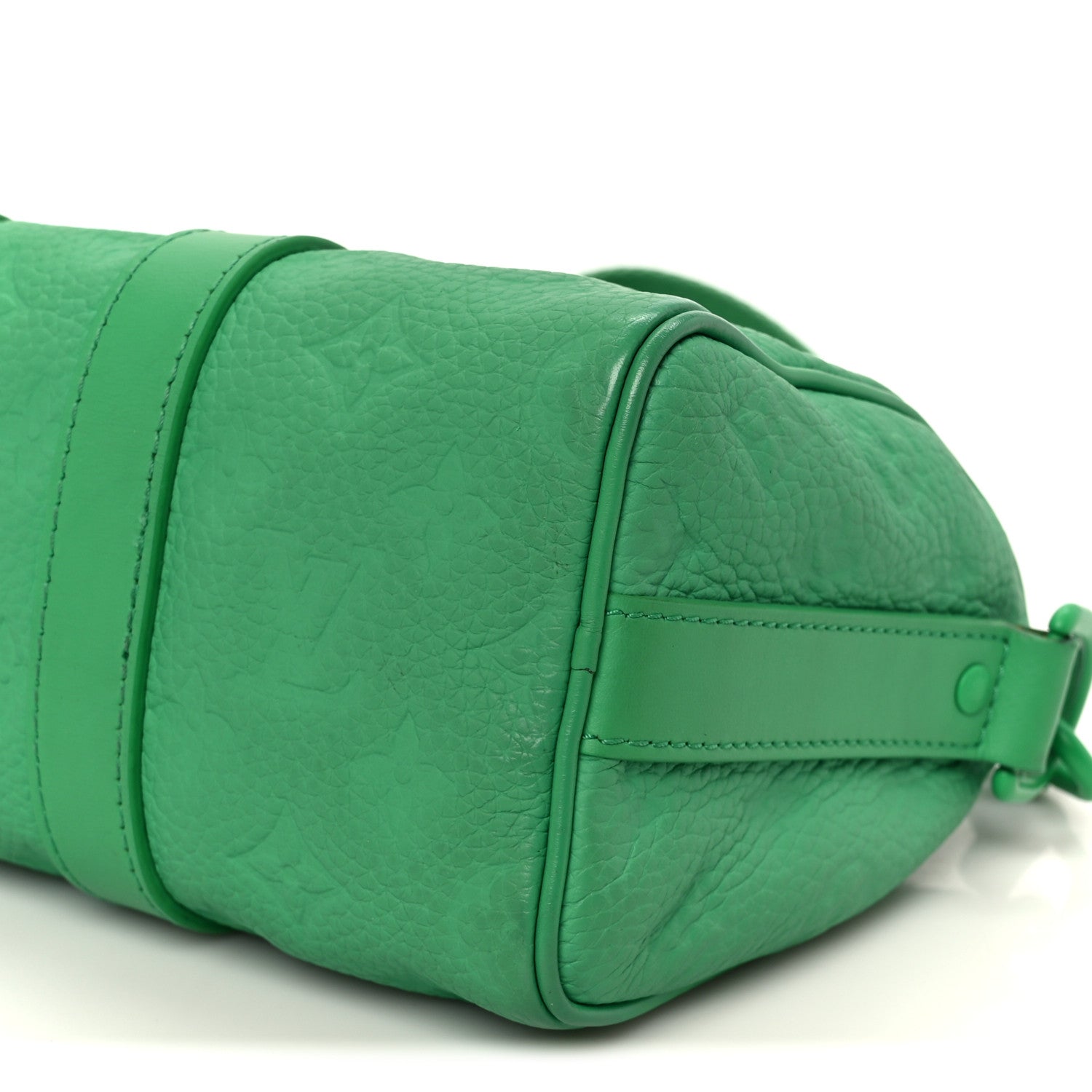 Louis Vuitton Monogram Taurillon Keepall Bandouliere 25 Minty
