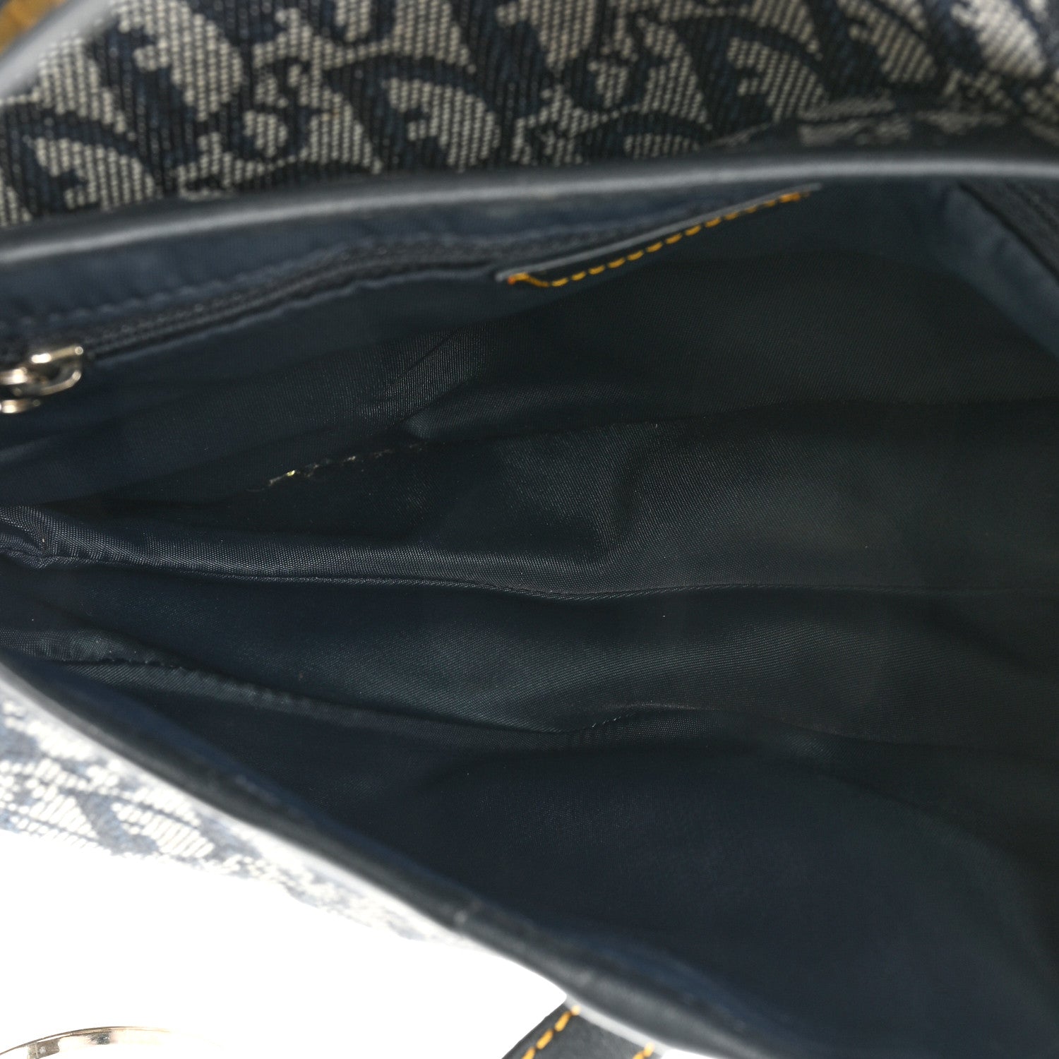 Christian Dior Monogram Saddle Bag Blue 5 of 14