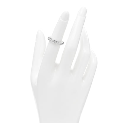 Bulgari 18K White Gold Diamond Serpenti Viper Band Ring 49 4.75 2 of 5