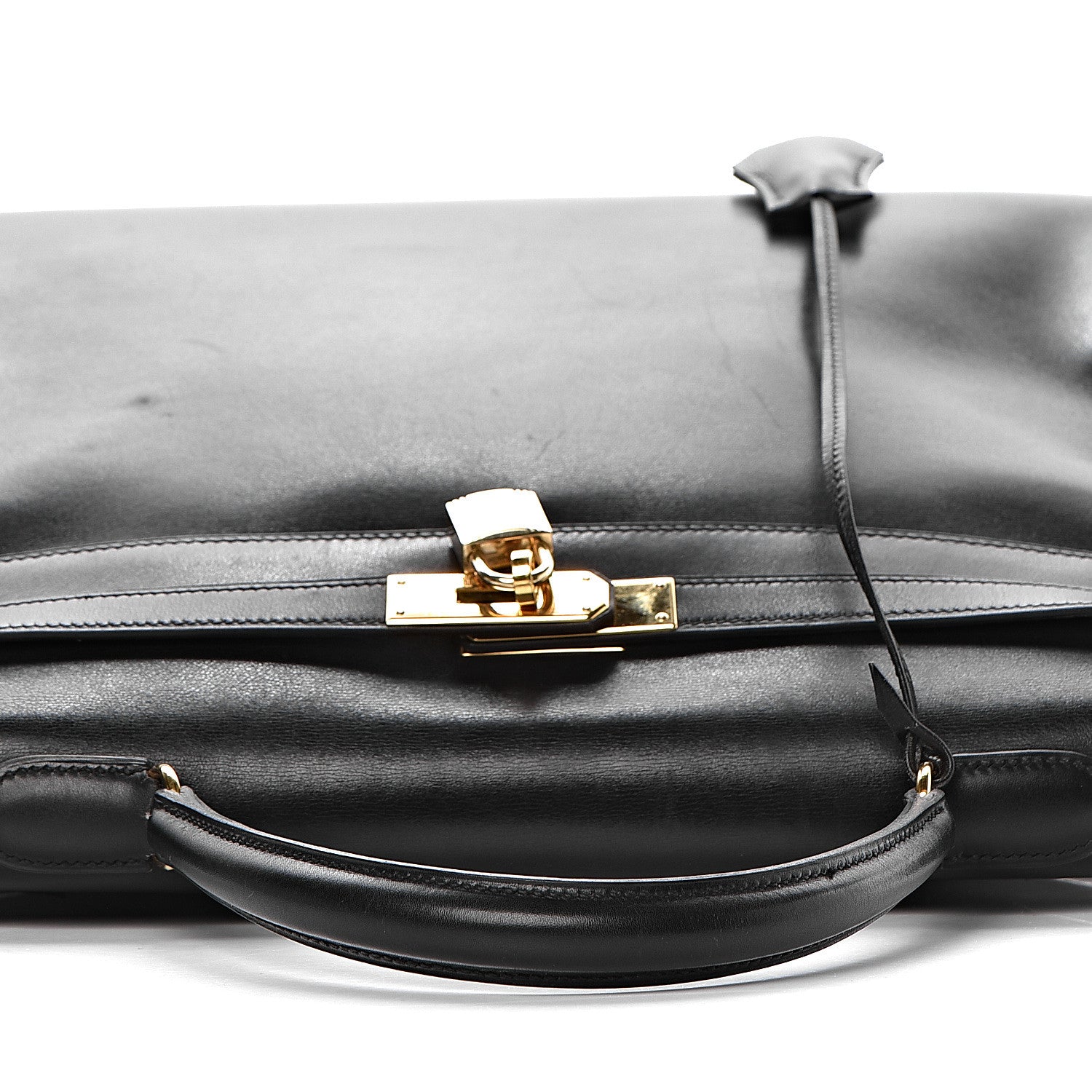 Hermes Box Kelly Retourne 35 Black 26 of 37