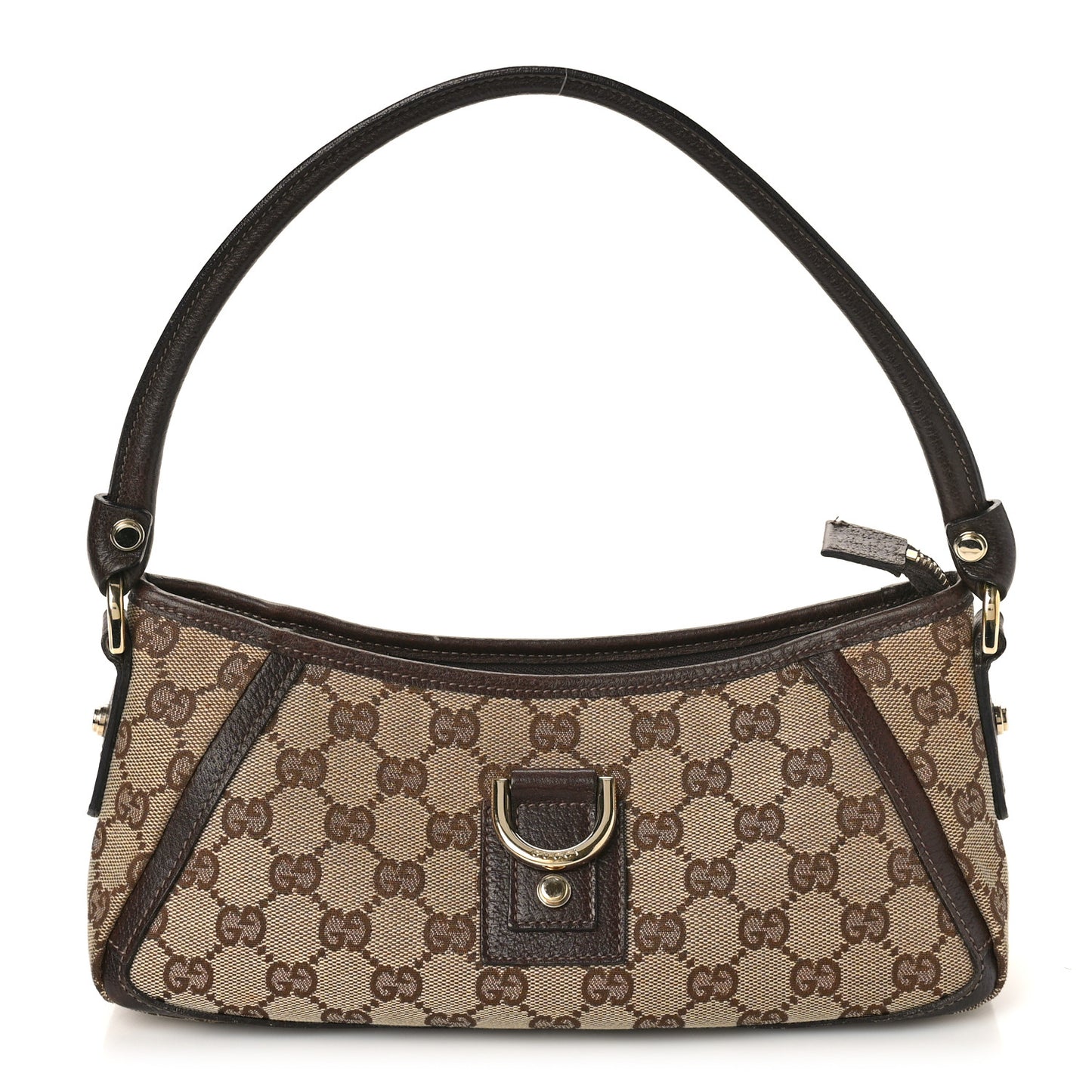 Monogram D Ring Abbey Pochette Brown