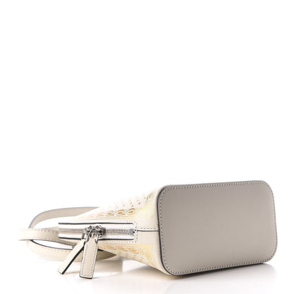 Gucci X SEGA Calfskin GUCCY Stars Mini Dome Shoulder Bag Mystic White Gold 4 of 9