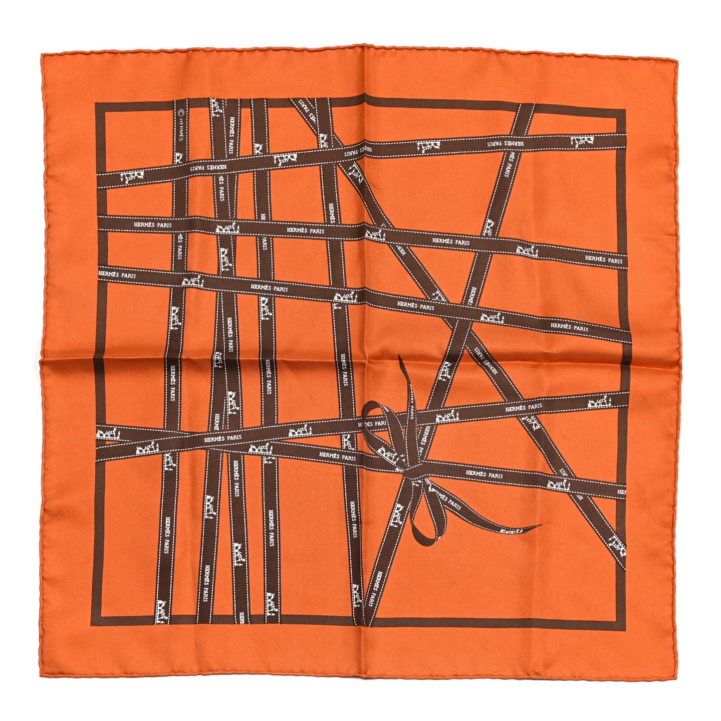 Silk Bolduc Pocket Square Scarf