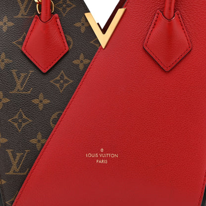 Louis Vuitton Calfskin Monogram Kimono Tote Cherry 8 of 10