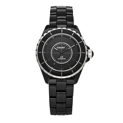 Chanel Stainless Steel Ceramic 38mm J12 Phantom Automatic Watch Black 1 of 5