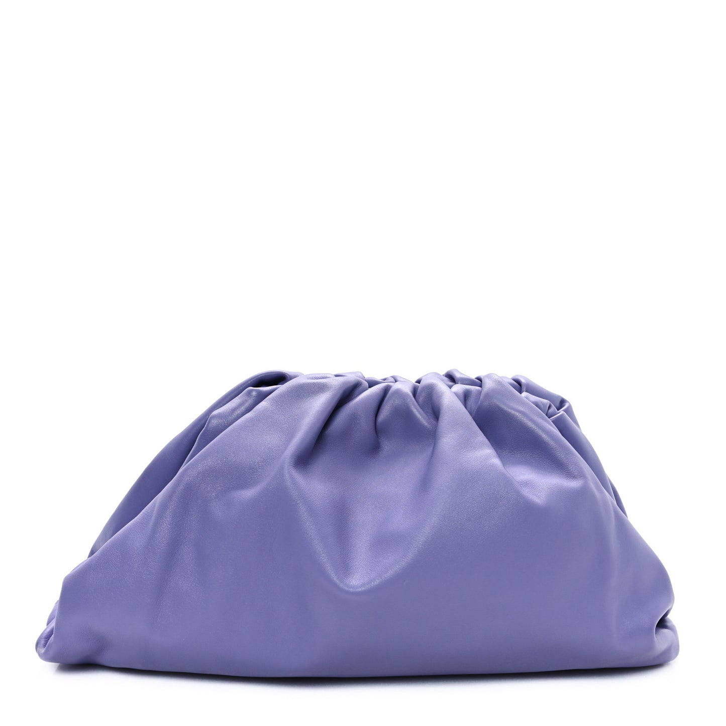 Smooth Butter Calf The Pouch Oversized Clutch Lavender