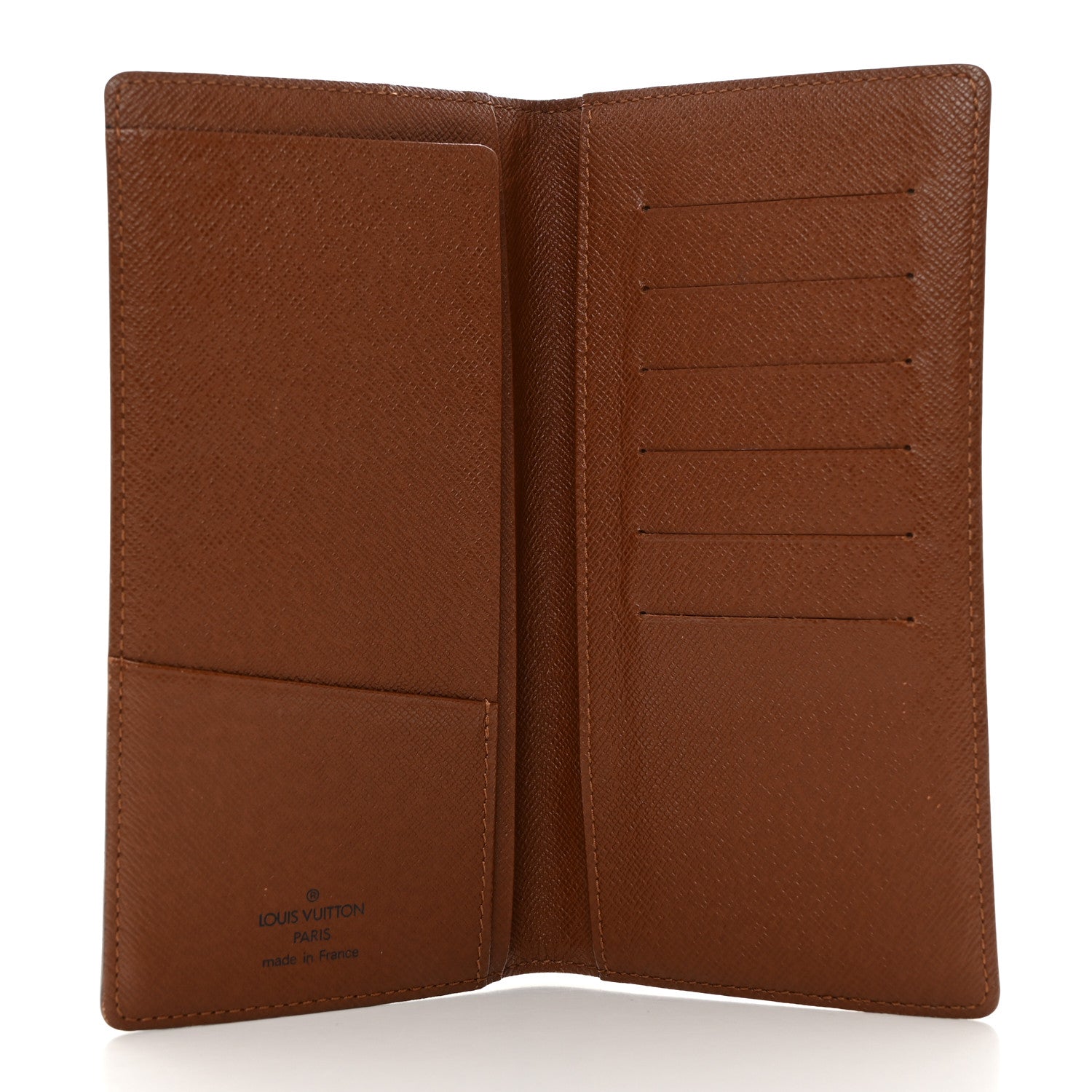 Louis Vuitton Monogram Porte Valeurs Checkbook Wallet 5 of 7