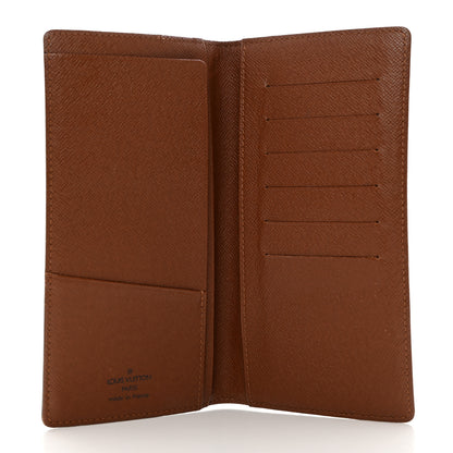Louis Vuitton Monogram Porte Valeurs Checkbook Wallet 5 of 7