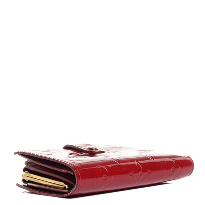 Louis Vuitton Vernis French Purse Wallet Pomme d'Amour 3 of 7