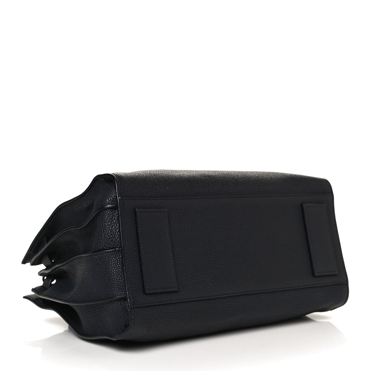 Grained Calfskin Small Supple Sac De Jour Navy