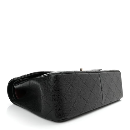 Chanel Caviar Quilted Jumbo Double Flap Black 4 of 10