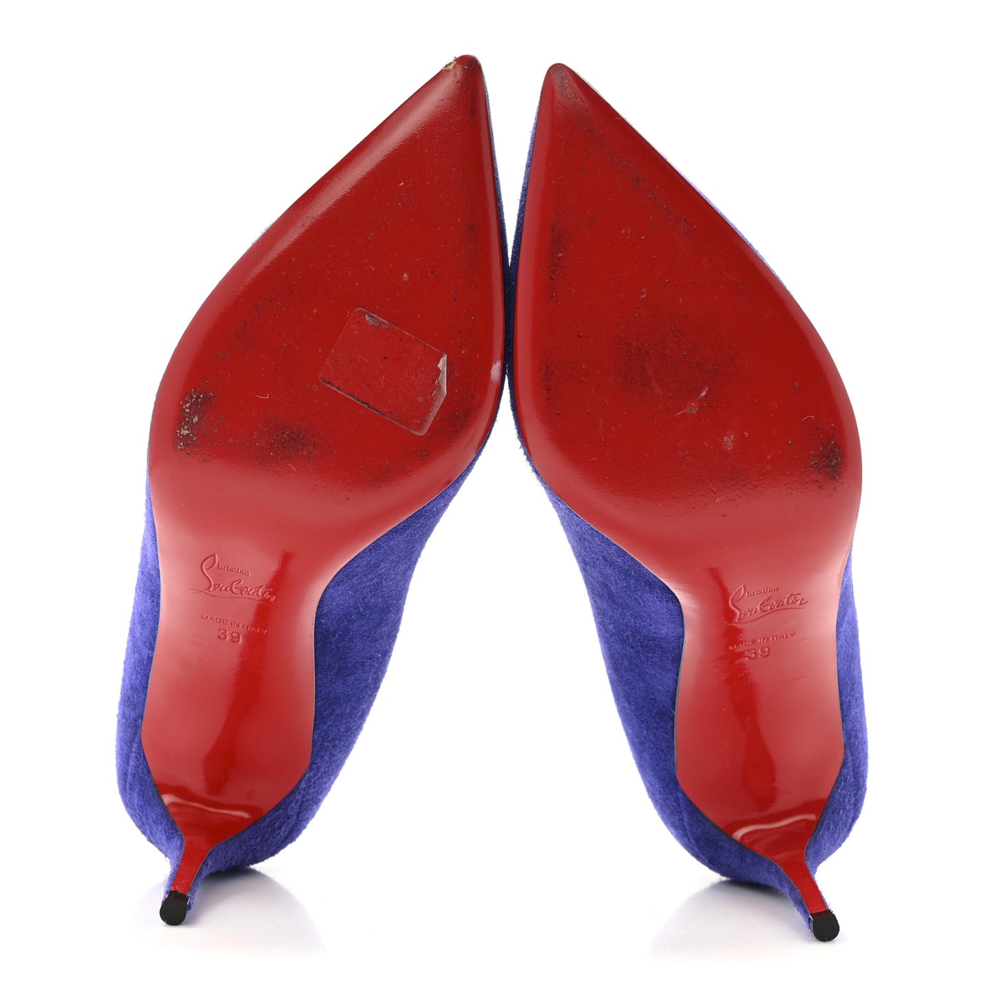 Suede Pigalle Follies 100 Pumps 39 Royal Blue