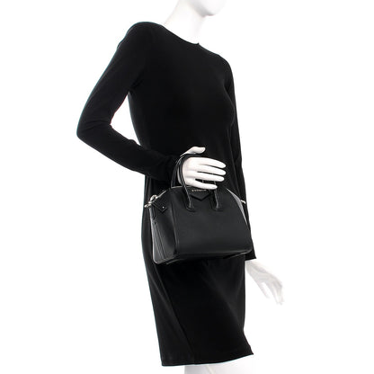 Givenchy Sugar Goatskin Mini Antigona Black 3 of 10