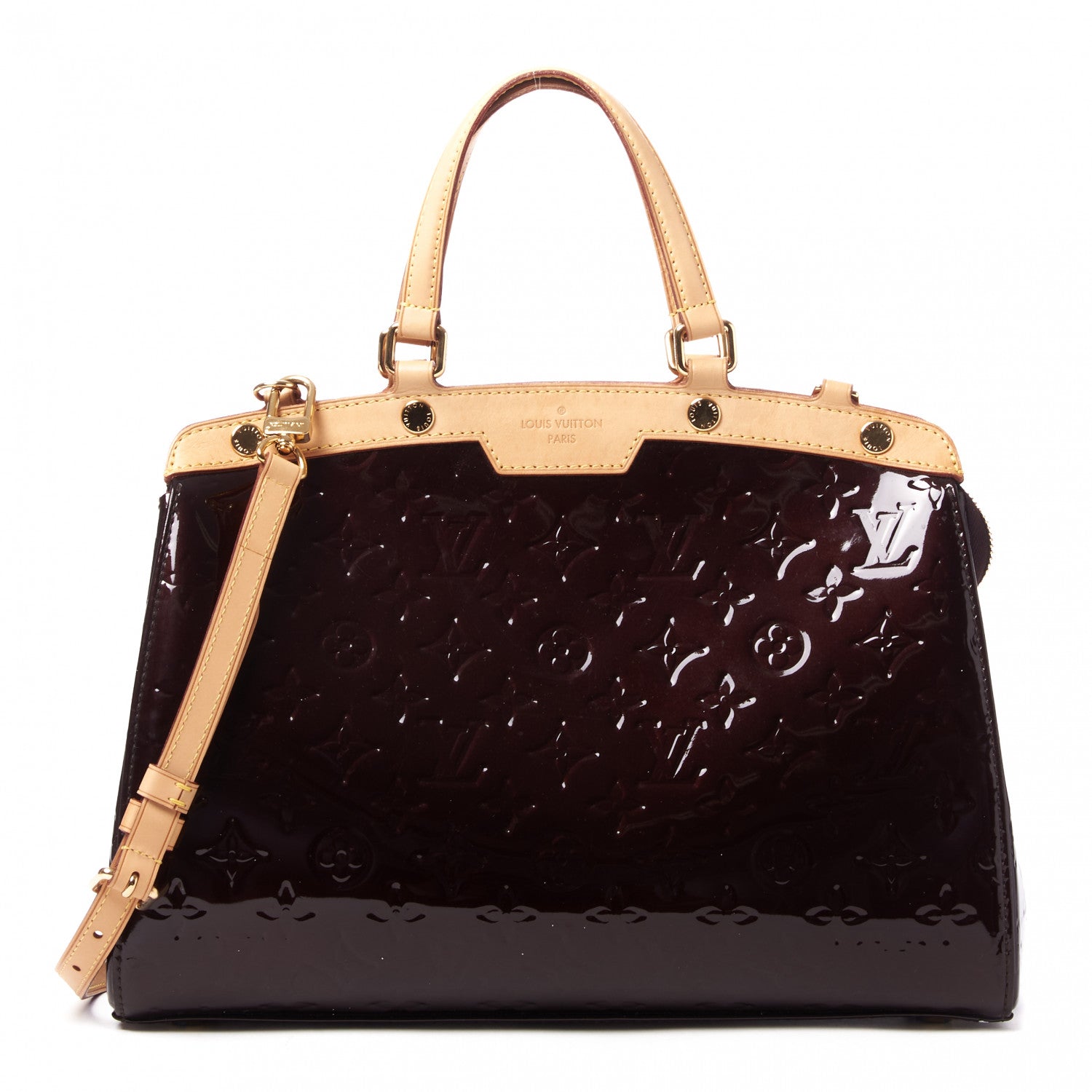 Louis Vuitton Vernis Brea MM Amarante 1 of 8