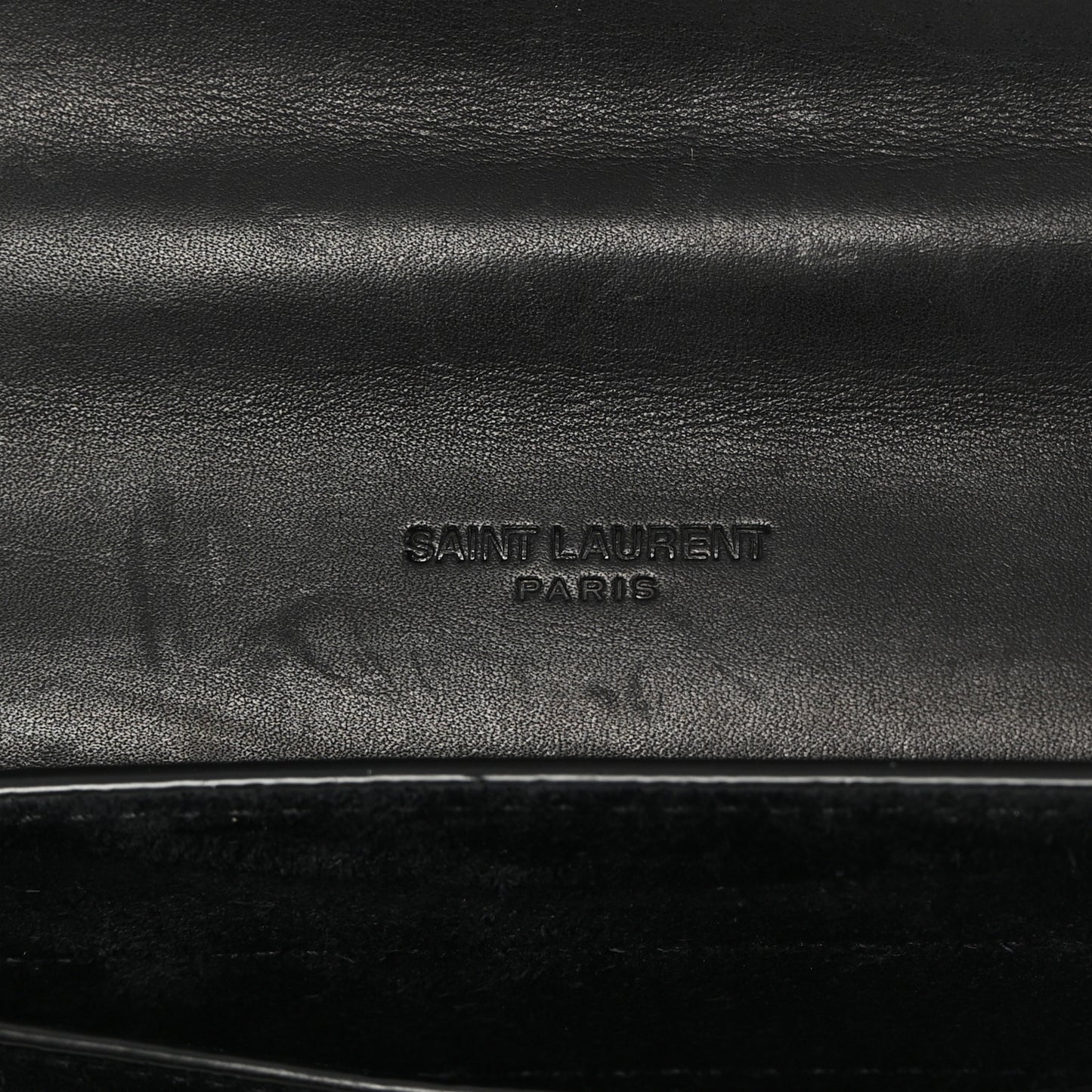 Smooth Calfskin Classic Monogram Small Kaia Satchel Black