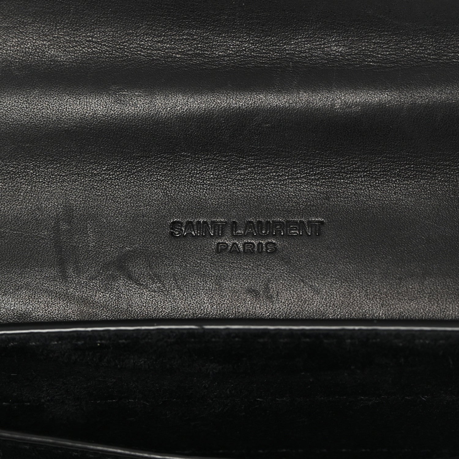 Saint Laurent Smooth Calfskin Classic Monogram Small Kaia Satchel Black 6 of 14