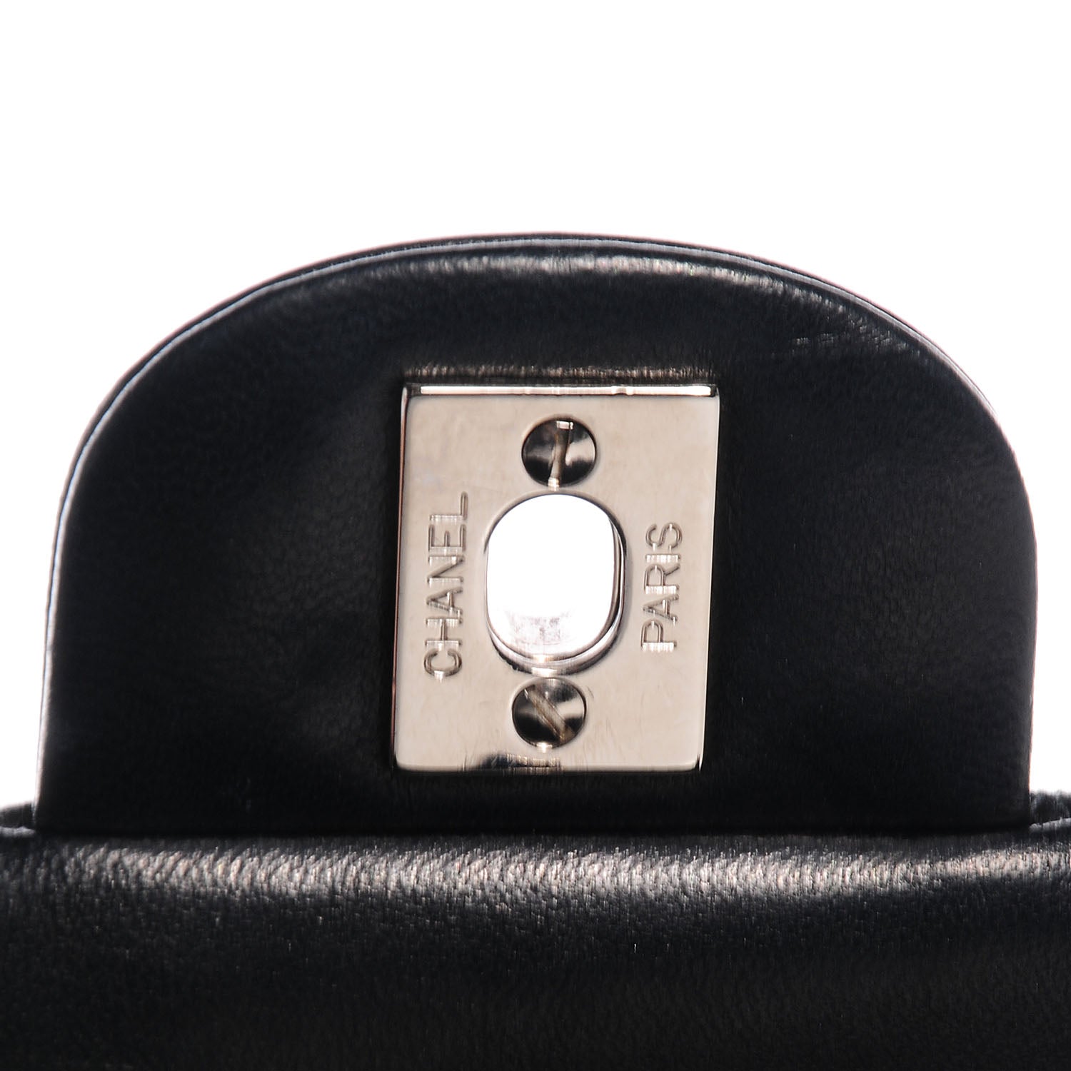 Chanel Lambskin Medium Double Flap Black 5 of 8