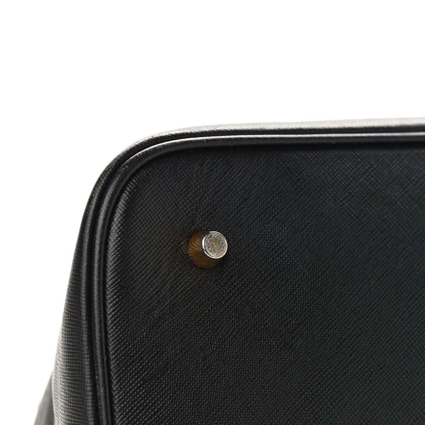 Saffiano Lux Large Promenade Tote Black