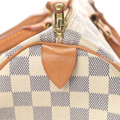 Louis Vuitton Damier Azur Speedy 30 6 of 17