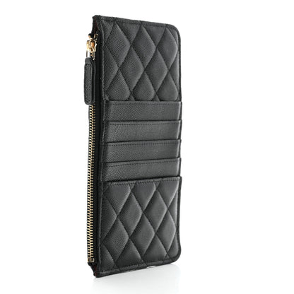 Chanel Caviar Quilted Classic iPhone Pouch Black 3 of 7