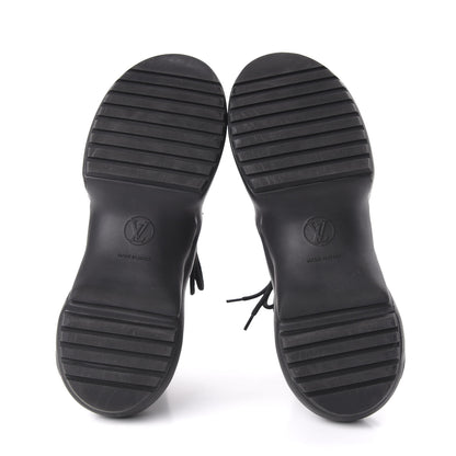 Louis Vuitton Calfskin Patent Monogram LV Archlight Sneakers 39 Black 5 of 8