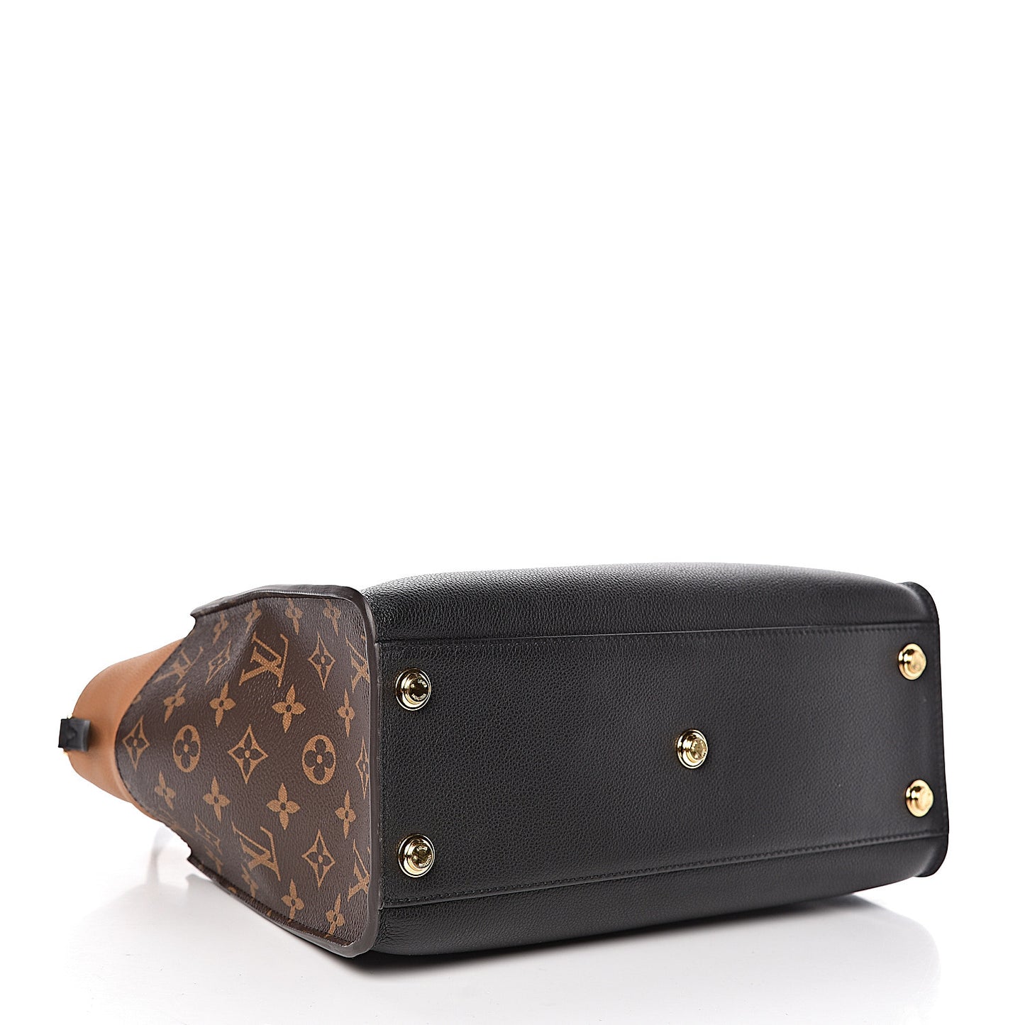 Calfskin Monogram On My Side Black