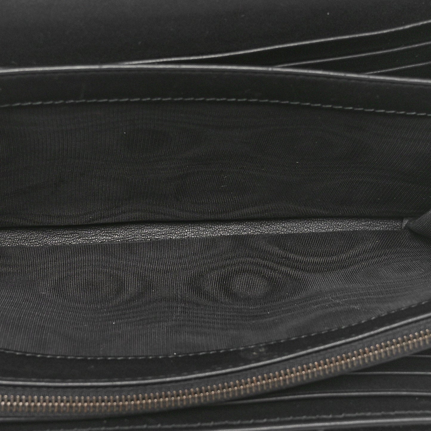 Velvet Matelasse GG Marmont Chain Wallet Black