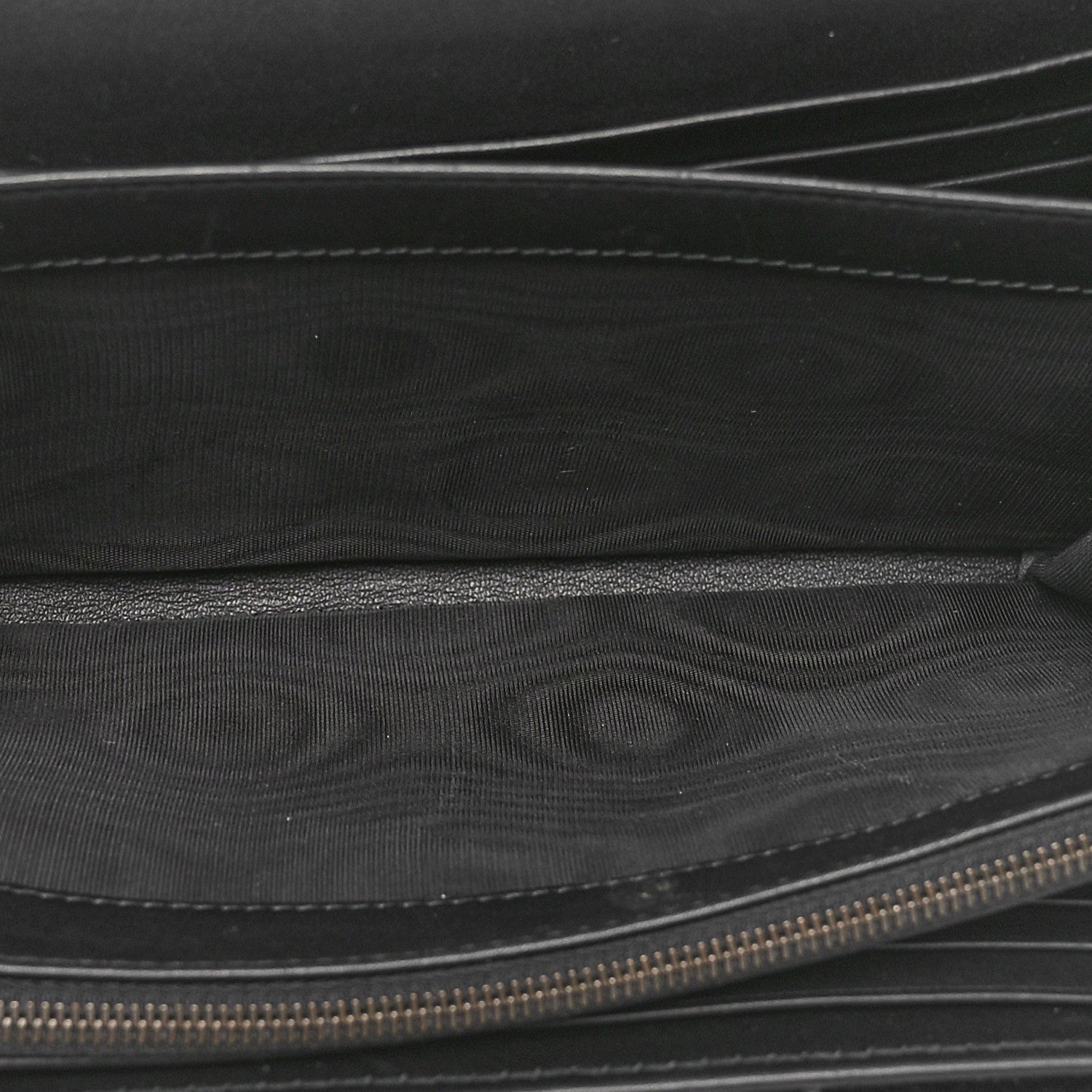 Gucci Velvet Matelasse GG Marmont Chain Wallet Black 5 of 10