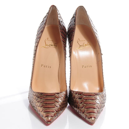 Christian Louboutin Python So Kate 120 Pumps 38.5 2 of 7