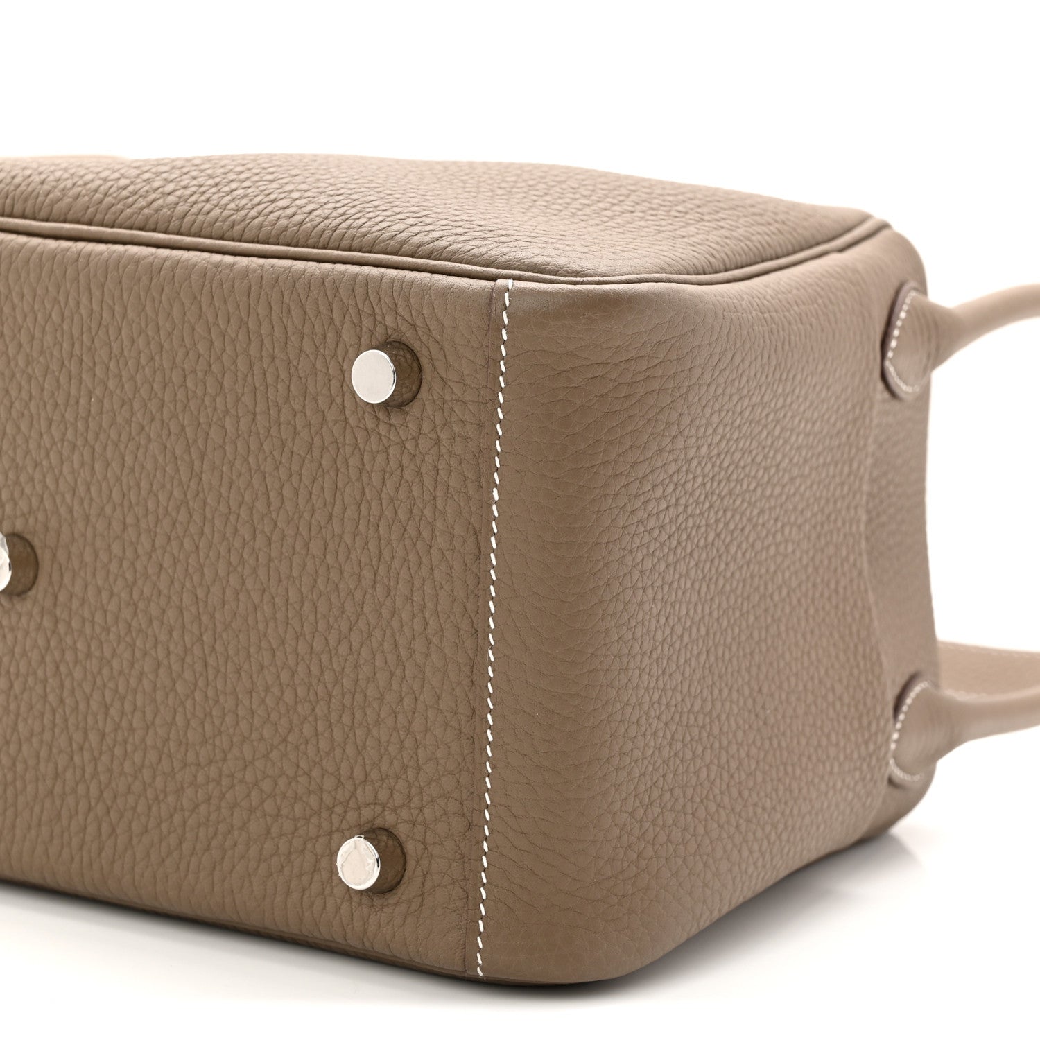 Hermes Taurillon Clemence Lindy 26 Etoupe 10 of 11