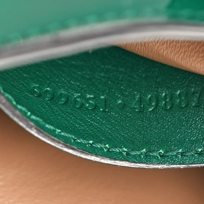 Gucci Patent Mini Jackie 1961 Crystal Hobo Emerald 7 of 10