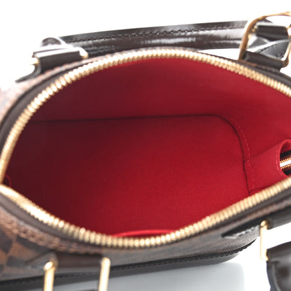 Louis Vuitton Damier Ebene Alma BB 5 of 9