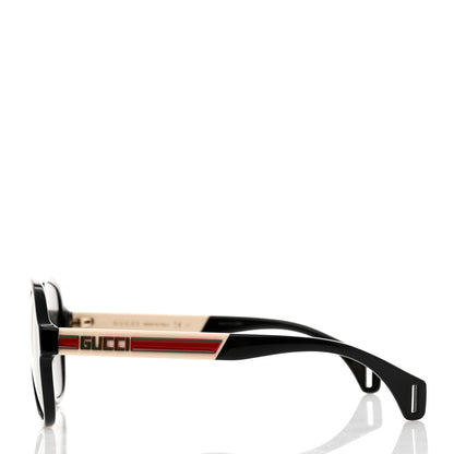 Gucci Aviator Web Sunglasses GG0463S Black 3 of 8