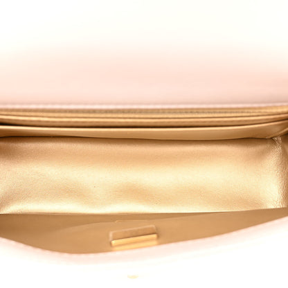 Chanel Lambskin Quilted Mini Rectangular Pearl Crush Flap Light Purple 4 of 9