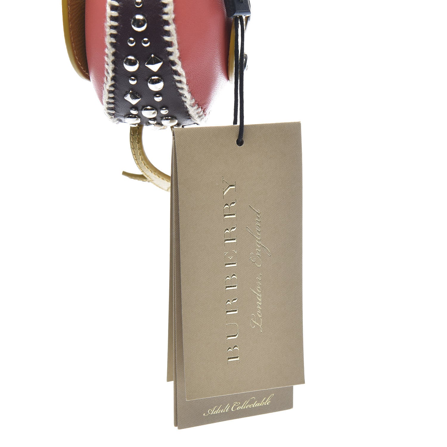 Burberry Calfskin Studded Mabel Derek The Bird Bag Charm Deep Clare Multicolor 5 of 6
