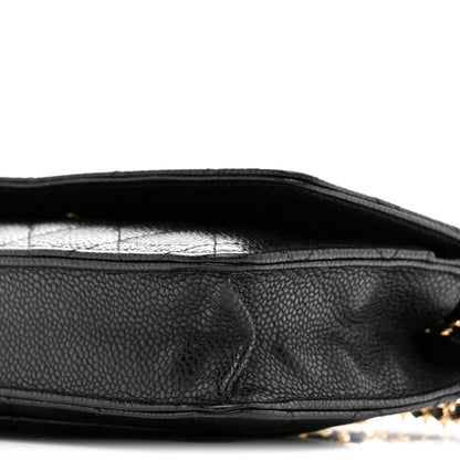 Chanel Caviar Quilted Wallet on Chain WOC Black 11 of 12