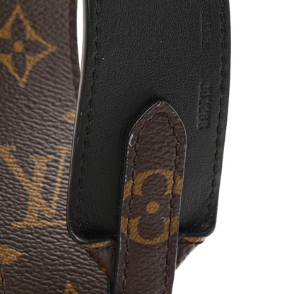 Louis Vuitton Monogram Bandouliere Shoulder Strap Black 5 of 7