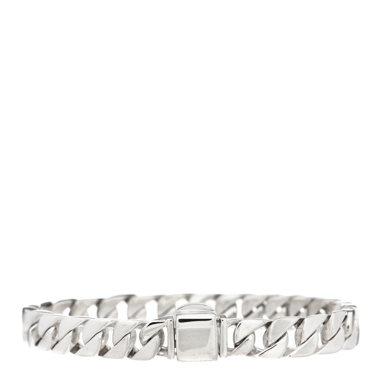Tiffany Sterling Silver Curb Link Bracelet 2 of 3