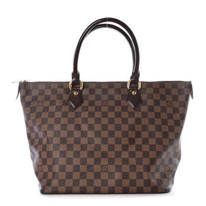 Louis Vuitton Damier Ebene Saleya MM 1 of 7