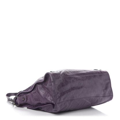 Balenciaga Agneau Classic Hardware City Raisin 5 of 11