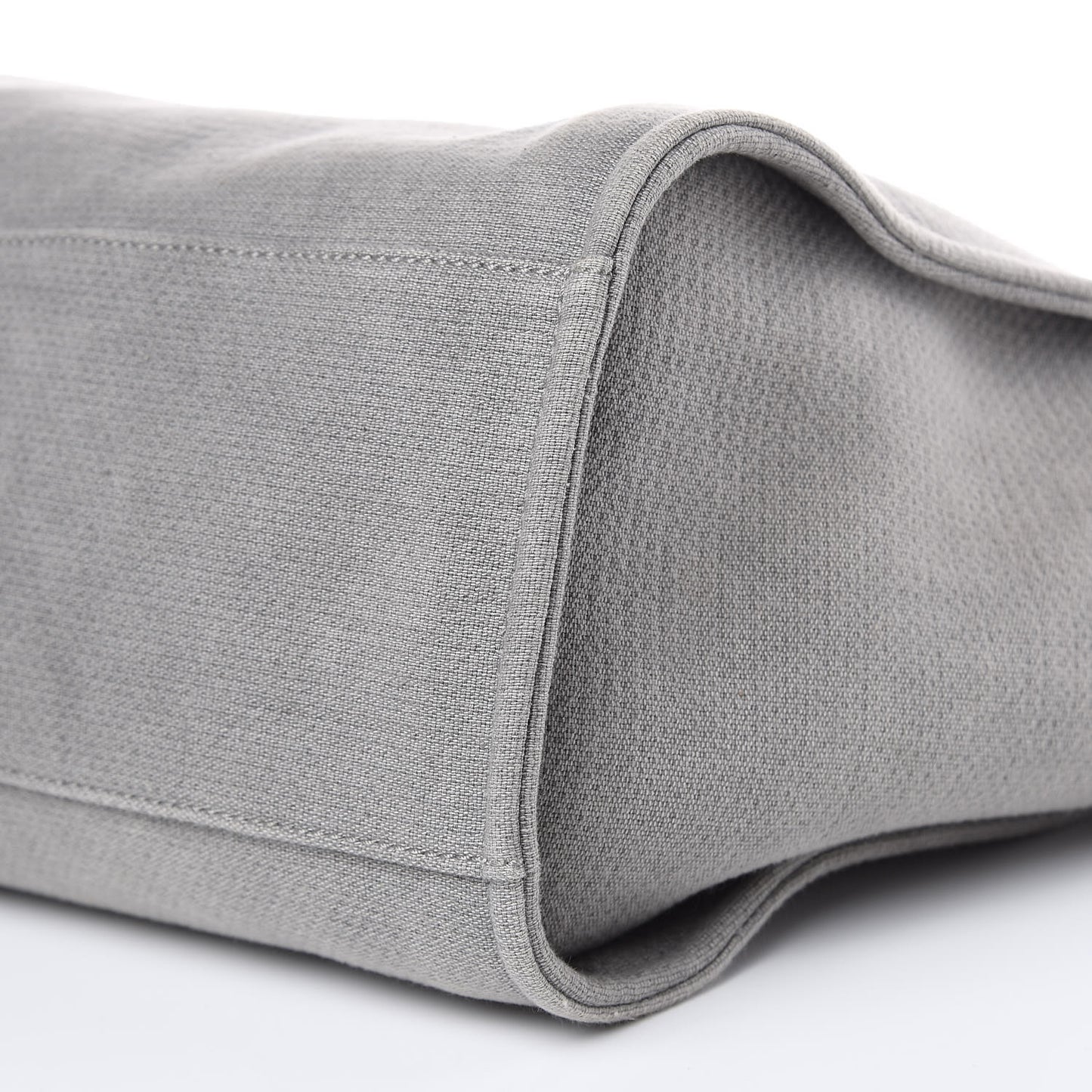 Canvas Large Deauville Tote Grey
