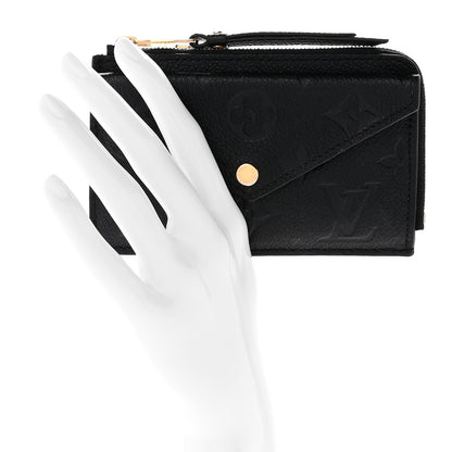 Louis Vuitton Empreinte Recto Verso Card Holder Black 2 of 8